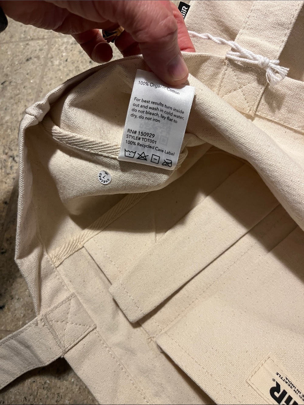 🌺MiiR Natural Canvas Tote Bag — Cream Everyday Carry - Picture 8 of 8